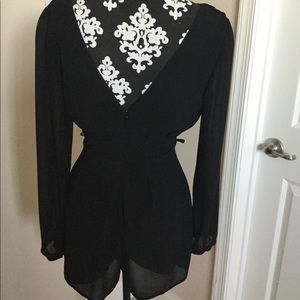 Little Black Romper